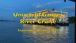 Uniworld Ganges River Cruise [upl. by Zulch]