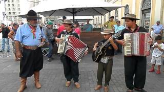 Gaucho singers in Porto Alegre Brazil [upl. by Paucker15]