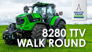 DeutzFahr 8280 Walk Round NZ [upl. by Uella941]