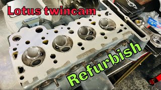 THIS LOTUS TWINCAM CYLINDER HEAD GETS FULLY REFRESHED [upl. by Rowe787]