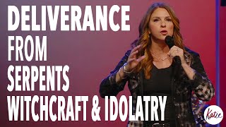 DELIVERANCE From Serpents Witchcraft amp Idolatry  Katie Souza From ENCOUNTER 2023 [upl. by Sirkin]