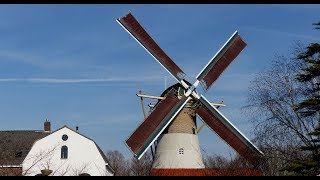 Korenmolen de Hoop gerenoveerd  Abbenbroek 2019 [upl. by Manas]