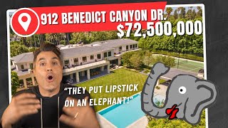 Living in Beverly Hills  Home For Sale  912 Benedict Canyon Dr  72500000 [upl. by Meredithe]