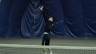 How to Hit an Overhead Smash  Tennis Lessons [upl. by Esinaj685]