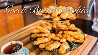 Greek Butter Cookies Koulourakia [upl. by Adnorahc592]