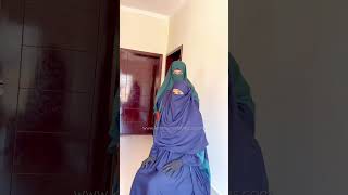 Abaya with khimar simple tutorial elegant [upl. by Winton]