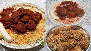 Biriani Jinsi ya Kupika Biriani Aina 3 Biriani ya Nyama ya Ngombe Samaki na KukuBiryani Recipes [upl. by Eram]