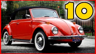 TOP 10 Original VW Beetle Colors offered for the Classic BuG [upl. by Nekial337]