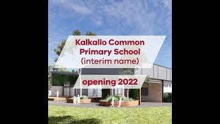 Kalkallo Common Primary School interim name – school design [upl. by Ymmij]