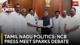 Political Storm In Tamil Nadu NCBs Press Meet Stirs Controversy  Jaffer Sadiq News [upl. by Ailiec978]