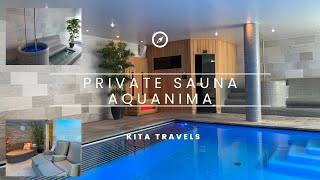 Aquanima Wellness quot Private Sauna amp Spa quot in Betekom belgium [upl. by Llertnod]