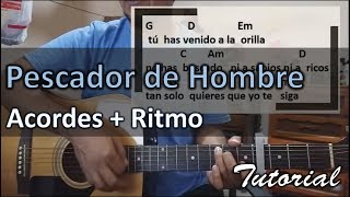 pescador de hombres tutorial con guitarra acústica Curso para guitarra [upl. by Hamo]