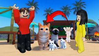 Yuta Mio Dan Baby Celine Namatin Fine The Cat Di Part 4  ROBLOX [upl. by Ahsemot]