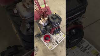 Rototiller with Briggs amp Stratton first run years￼ [upl. by Tonnie]