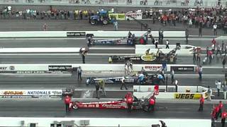 4 wide Top Fuel Drag Race Z Max Dragway Great veiw must see 30000 HP [upl. by Leckie]