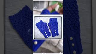 Crochet hand gloves song crochet winterfashion viralvideo [upl. by Tabatha83]