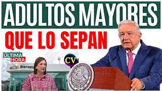 NOTICIÓN QUE SE DESTAPA🔴ATENCIÓN ADULTOS MAYORES LO ULTIMO🔴 [upl. by Eitsirc628]