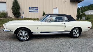 1968 Shelby GT500 Convertible 2692 For Sale [upl. by Alehc]