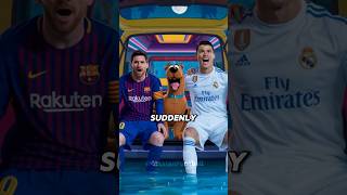 The Night Ronaldo Messi and Scooby Faced a Ghost  You Won’t Believe Who It Was shorts ronaldo [upl. by Nnyw]