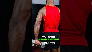 WANT BIG FOREARMS 1 MINUTE forearms bigforearms biggerforearms dumbbellforearms [upl. by Ynnavoj43]