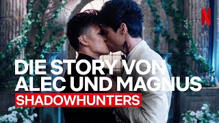 Nach 17000 Affären Mr Right gefunden  Die Story von Alec amp Magnus aus Shadowhunters  Netflix [upl. by Llerraf]