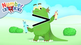 Numberblocks Blockzilla Part Two  Learn to Count [upl. by Doelling]