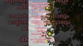 ജീവിതം ഒന്നേയുള്ളു ജീവിക്കുക 🥰life lifequotes motivation quotes malayalam youtubeshorts flute [upl. by Artep984]