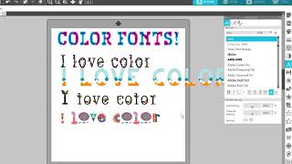 Using Color Fonts 42 Basic Edition [upl. by Aivull]