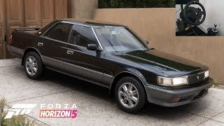 1991 Toyota Chaser GT Twin Turbo Test Drive  Forza Horizon 5 [upl. by Lanna]