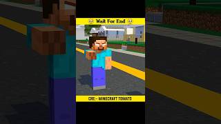 Steves Epic Battle The Giant Zombie Showdown 💥minecraft shorts ikramff [upl. by Uos833]