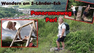 Panoramaweg Perl am Dreiländereck [upl. by Lyell]