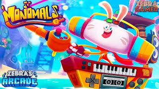 Monomals Nintendo Switch Gameplay  Zebras Arcade [upl. by Thorr]