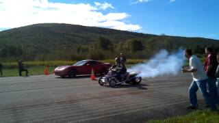 Yamaha banshee vs car drag awesome [upl. by Jalbert606]