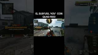 KSV  SUBFUSIL callofdutyblackops6 quadfeed panama callofduty [upl. by Ttcos]