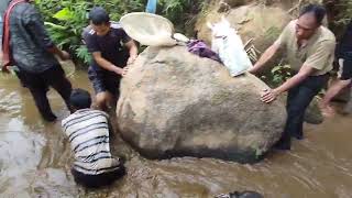 fishing in a langmang river 1000 0f peoples  beautiful and enjoying daybeautiful [upl. by Peterson]