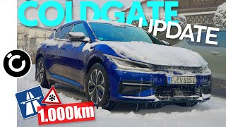 Kia EV6 UPDATE  trotzdem Probleme im Winter auf der Langstrecke [upl. by Yuria207]