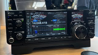 Icom IC7760 at UK National Hamfest 2024 [upl. by Nnylecoj]