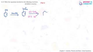 Alcohols Phenols and Ethers Intext Q  119 Part2 [upl. by Spring653]