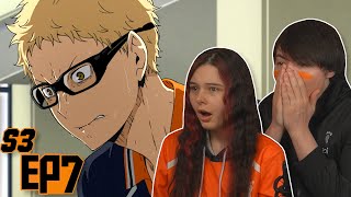 TSUKI NOOO  Haikyuu Season 3 Episode 7 Reaction amp Review [upl. by Land]