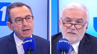 Bruno Retailleau face à Pascal Praud  quotBenzema sassocie à ceux qui ont massacré des nouveaux nésquot [upl. by Inavoy]