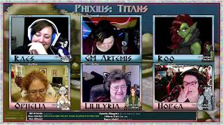 Phixius Titans 6  DampD 5E All Ladies amp Enbies Campaign [upl. by Darrey]