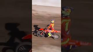 Jett Lawrence disgusting speed‼️ supermotocross lasvegas 2024 [upl. by Nylrac8]