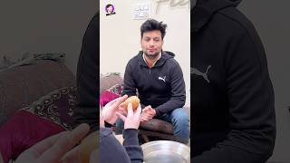 Aj zubaan phisal gyi😭🤣 comedy feelmuneeb funny funnyvideo husbandwifecomedy viral trending [upl. by Assirac139]