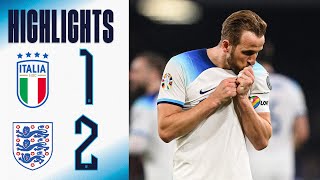 Italy 12 England  Kane Becomes Englands Record AllTime Goal Scorer  Highlights [upl. by Nove]