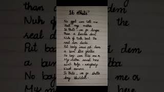 Stefflon Don 16 Shots song lyrics 16shots stefflondon euphoriamuxic [upl. by Rodoeht]