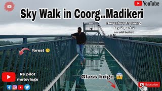 Best place in coorgMadikeriGlass bridgeSky walk in Coorgbangalore to coorg day2 part2trending [upl. by Dyal]