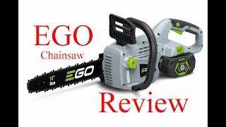 EGO Electric Chainsaw vs Gas Chainsaw  Which is Better [upl. by Nnaik]