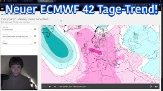 Hochdruckgeprägter Dezember  ECMWF 42TageTrend wetter [upl. by Einram]