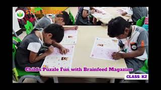 Navigating the adventures through Brainfeed Magazine By Grade K2 Students [upl. by Elam]