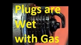 3 Causes When Spark Plugs are Wet with Gasoline [upl. by Milon]